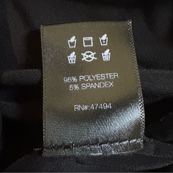 Norma Kamali Women’s Black High Neck Knit Halter Side Slit Maxi Dress- Medium - Picture 4 of 11